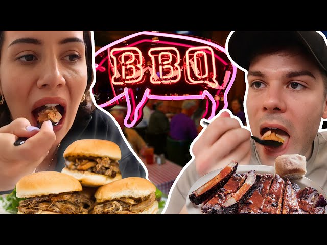 British FIRST TIME Trying Tennessee BBQ Food 🍗 | NASHVILLE Series