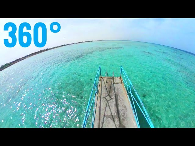 [360 video] Red Sea Ocean Pier walk Egypt VR Box Google Cardboard