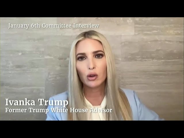 Ivanka Trump Says There Was No Election Fraud in 2020