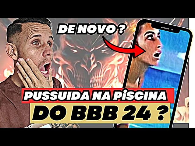 🚨POSSESSÃO NA CASA BBB 24! O que Aconteceu Com a Vanessa Na piscina da casa?  ASSUSTADOR⚠️😳 #bbb24