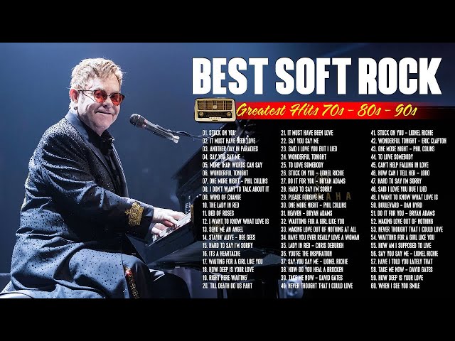 Lionel Richie, Rod Stewart, Scorpions, GnR, Bon Jovi 🎉  Most Old Beautiful Soft Rock Love Songs