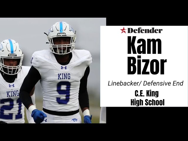 Kam Bizor: C.E. King High School Linebacker