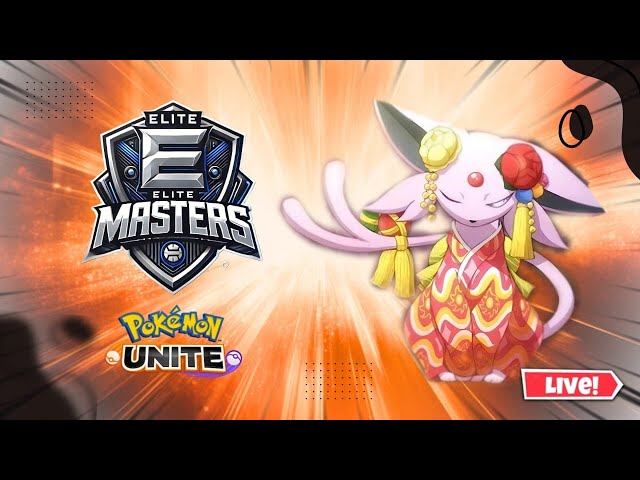 ELITE MASTERS DAY ~ 1  / POKEMON UNITE / @pokemonunite #live #pokemonunite #stream