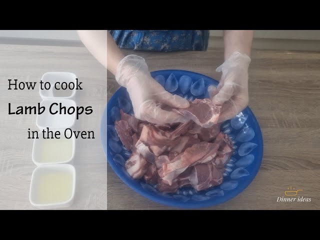 How to cook lamb chops in oven | Easy Lamb chops recipe | Dinner Ideas