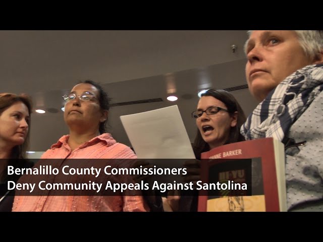 Bernalillo County Commission Denies Community Appeals Against Santolina