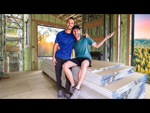 INSIDE our Shipping Container Home in the Woods...let's get building!