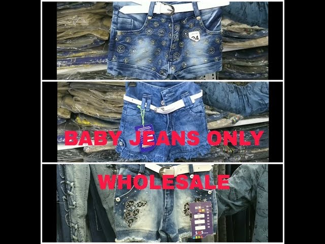 [WHOLESALE] MUMBAI GIRLS JEANS Biggest Jeans Wholesale Market For GIRLS 2 YEARS TO 12 YEARS