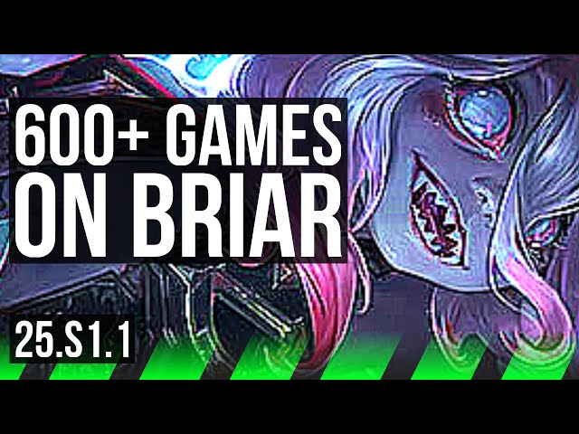 BRIAR vs ZYRA (JGL) | 600+ games | KR Grandmaster | 25.S1.1