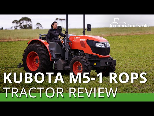 Kubota M5-1 ROPS Tractor Review