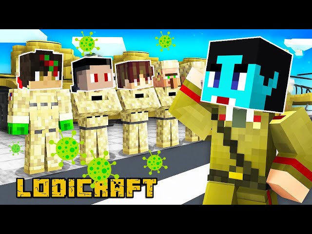 We SURVIVED From INFECTED HUMAN APOCALYPSE in Minecraft!