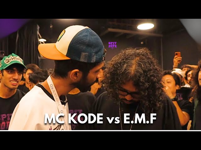 MC Kode vs E.M.F | Rap battle | Spit dope : Roots