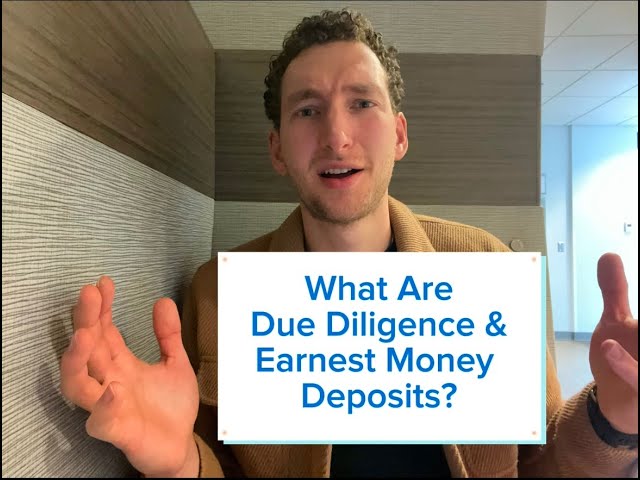 North Carolina Due Diligence & Earnest Money Deposits Explained