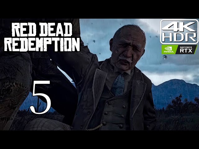 Red Dead Redemption [4K HDR] Modded Walkthrough Part 5 With RTGI | Old Swindler Blues