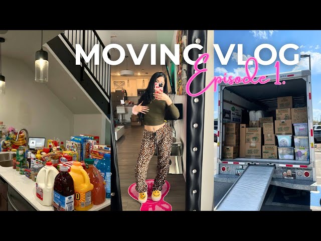 MOVING VLOG EP1: GOOD NEWS + PACKING + HIGH RISE APT? + HOUSE SHOPPING + TWITCH STREAM & MORE 🎀