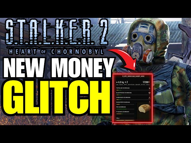 Stalker 2 - BEST NEW MONEY GLITCH AFTER 1.1.3 | BREAD ARMOR GLITCH!