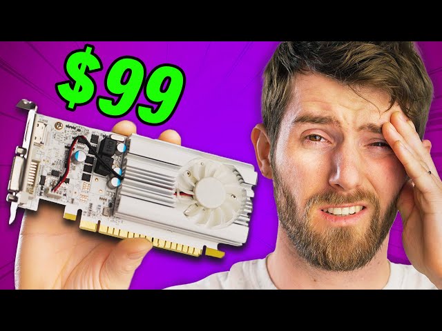 YouTube Made Me Review This Budget GPU - GT 1030