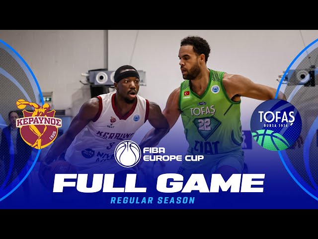 Keravnos BC v Tofas Bursa | Full Basketball Game | FIBA Europe Cup 2024-25