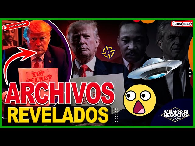 🚨 TRUMP REVELA ARCHIVOS SECRETOS: EL PANTANO Y LA ÉLITE GLOBALISTA EN PÁNICO 🔥