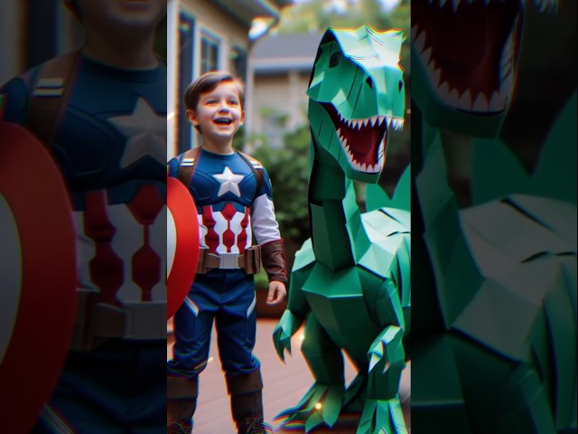 💥Whose paper craft is the best?spider vs captain america vs venom #shorts#spiderman#marvel#avengers