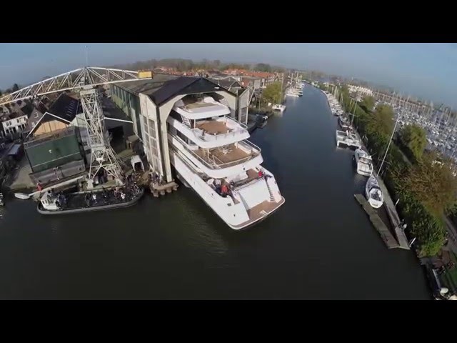 Hakvoort 61 m motoryacht Just J's, launch