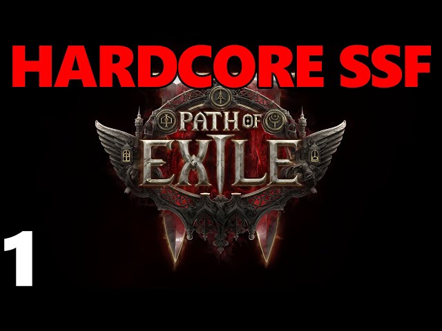 Path of Exile 2 SSF Hardcore Sorceress Guide Let's Play Part 1 Gameplay Walkthrough