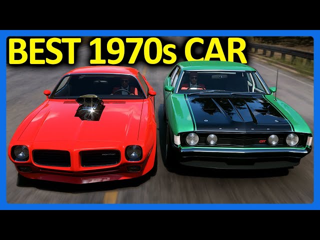 Forza Horizon 5 : Best 1970s Car Challenge!!