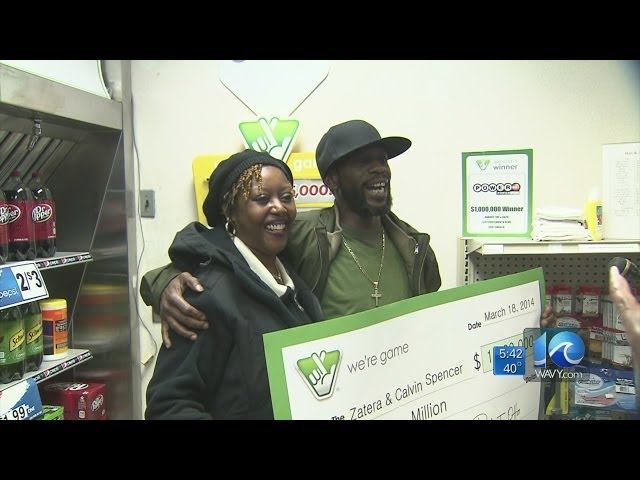 Portsmouth couple wins $1 million in Va. Lottery