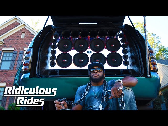 Infinity Tahoe Customised With 62 Speakers | RIDICULOUS RIDES