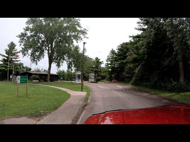 Long Point Provincial Park drive through.