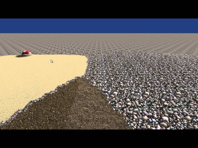 Drift-Diffusion Based Real-Time Dynamic Terrain Deformation - Eurographics 2016