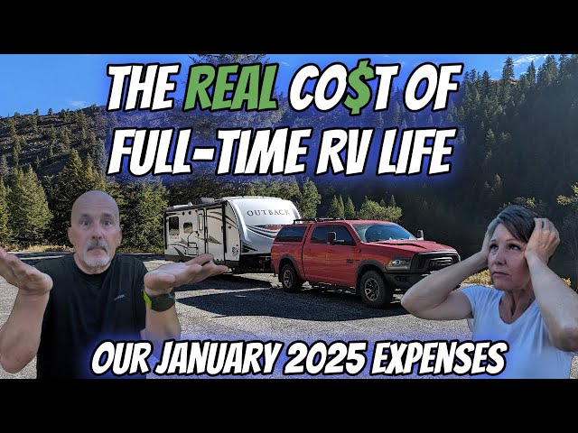 The Real Cost of RV Life | Our January 2025 Full-Time RV Expenses