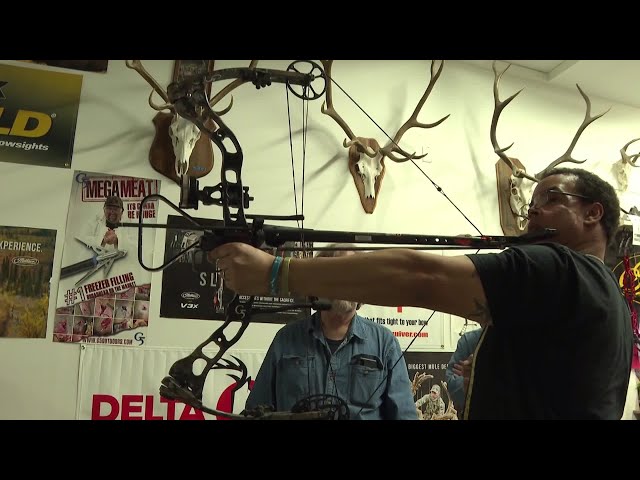 Montana Bowhunters Association donates adaptive bow to a wounded veteran