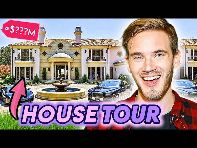 PewDiePie | House Tour | Brighton Mansion & Japan House