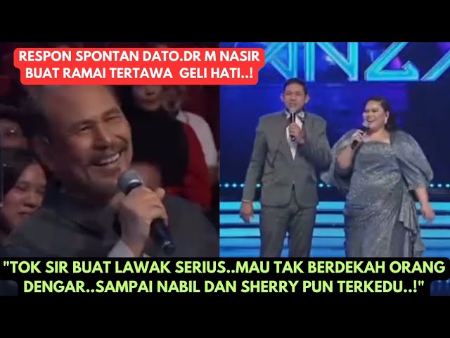 "SOALAN SEPATUTNYA SIAPA NYANYI LAGI TAK SEDAP.."-DATO DR.M NASIR