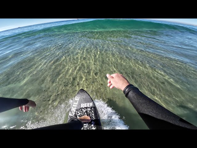 POV Skimboarding Crystal Clear Waves