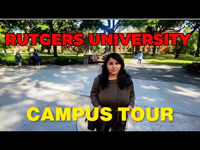 🎓A day at Rutgers University | Campus tour | Shachi Mall 🇺🇸