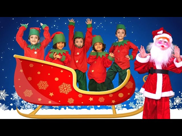 Five Little elves | 5 little elves | Fun Christmas songs for kids & nursery rhymes | Kuku and Cucudu