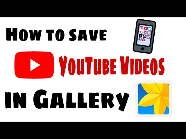 How TO Download Youtube videos into the Gallery // Youtube ki videos kese download kre in hindi