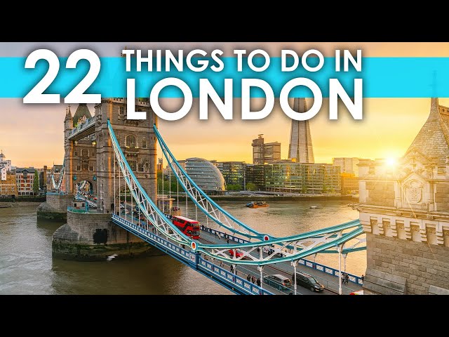 Best Things To Do in London England 2025 4K