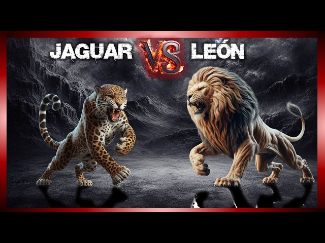 JAGUAR vs LEÓN | Jaguar del Pantanal de 160 KILOS vs León Asiático