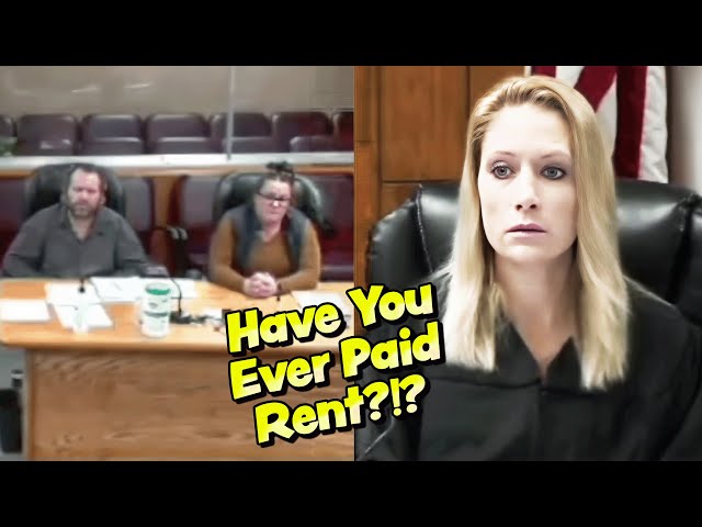 Judge Confronts Squatters Claiming ILLEGAL EVICTION...and They Want Damages!!! SURPRISE ENDING!!