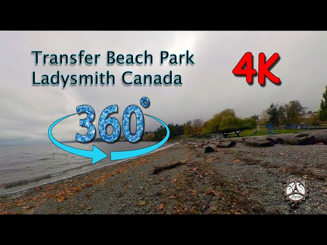 360 Interactive Video Transfer Beach Park Ladysmith bc Canada. #360 #Ladysmith