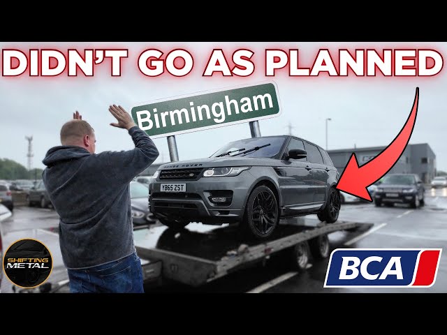 I Bought 3 CHEAP Range Rover Sports From Birmingham Car Auctions!