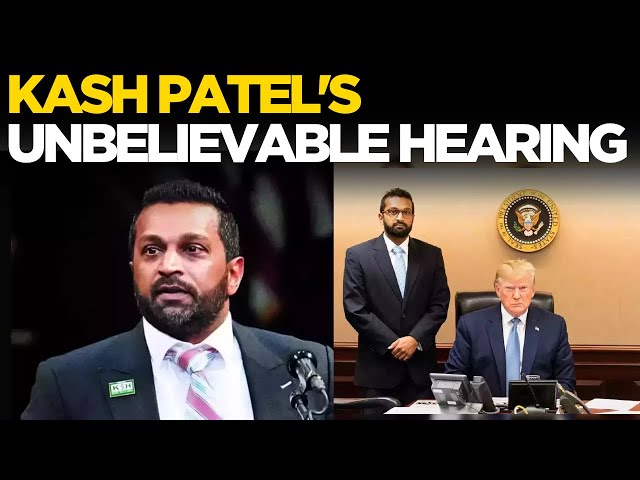 LIVE: Kash Patel To Arrest Biden, Kamala Harris? Trump FBI Pick Drops Bombshell In Senate Hearing