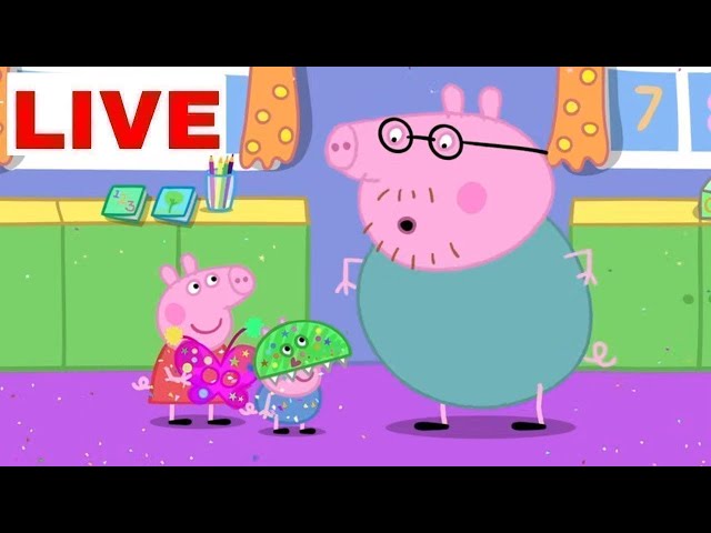 🔴 LIVE | Peppa Pig | Non Stop Cartoons | 2025