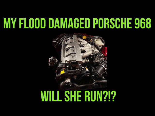 Restoring a Flood Damaged Porsche 968: Will it run?