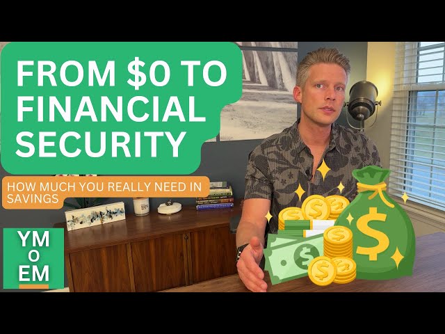 From $0 to Financial Security: How Much You REALLY Need in Savings