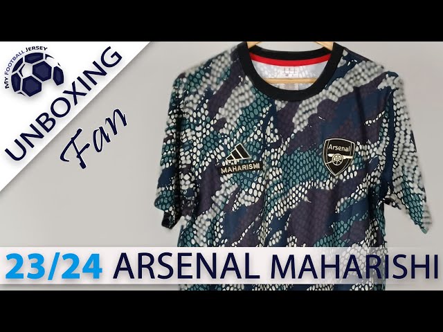 Arsenal Special Jersey for Maharishi 23/24 (JJSport) Fan Version Unboxing Review