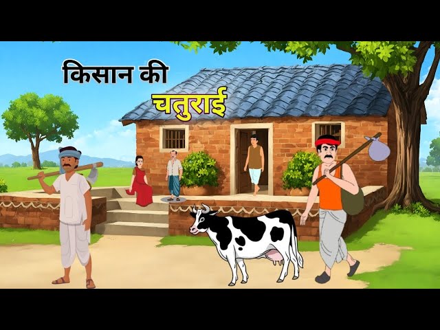 किसान की चतुराई | Story Hindi | Bedtime Stories | Moral Story | Fairy Tales | Kahani Storytime