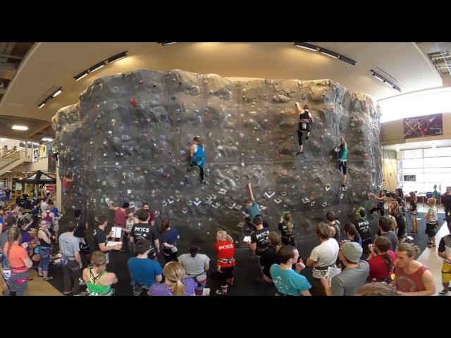 Wisconsin Indoor Climbing Series at UW Oshkosh (VR/360)